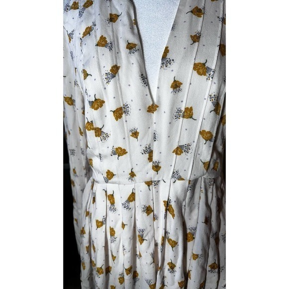 Free People Women's‎ Tegan Long-Sleeve Floral Printed Mini Dress, Size 4 - Picture 6 of 9